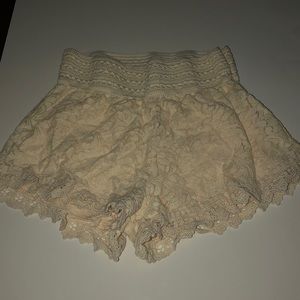 Lace shorts